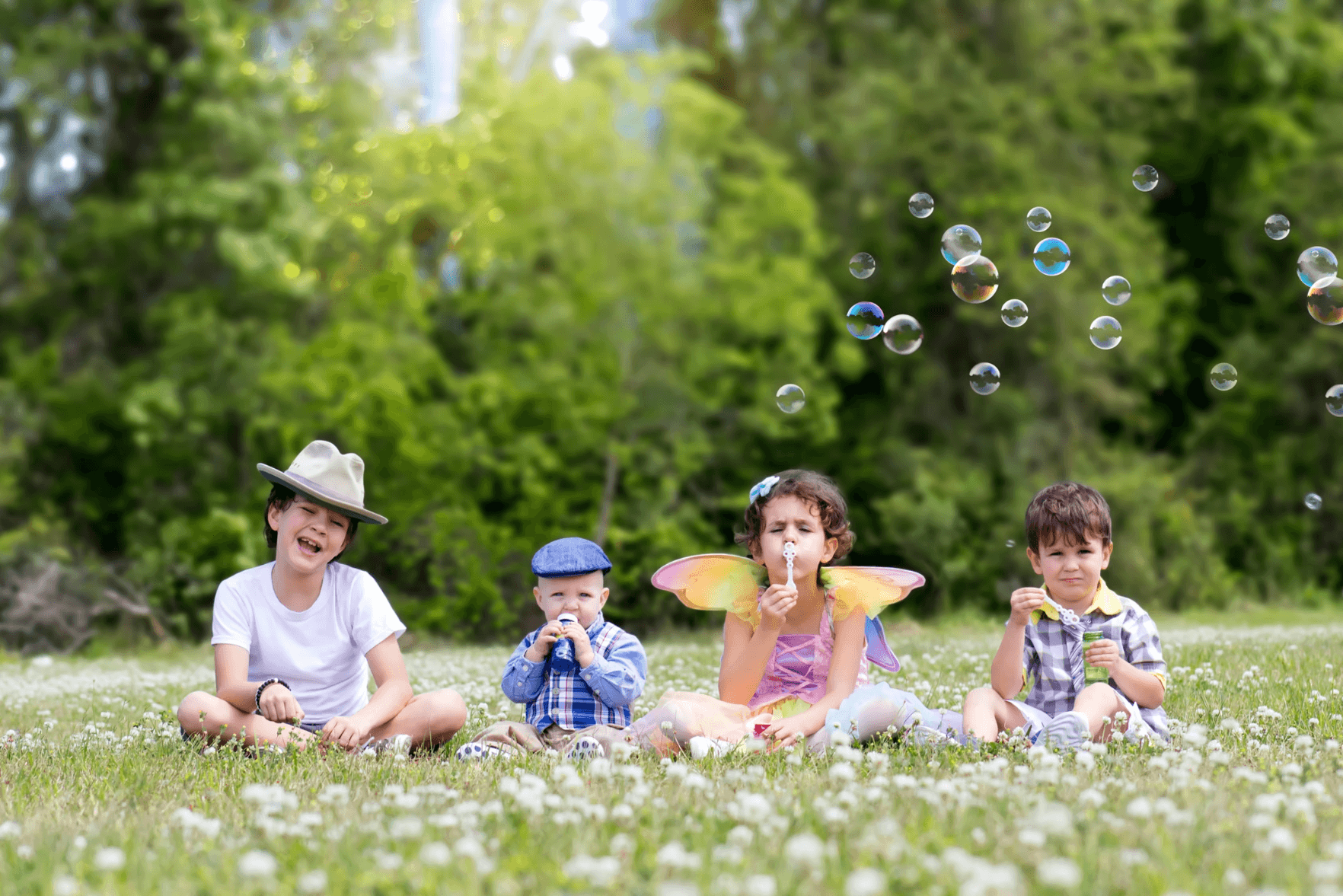 Warm family photography moment